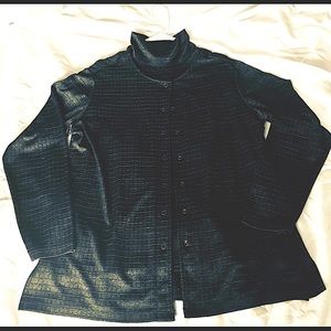 Chico’s Cowl Neck Tank + Cardigan Set